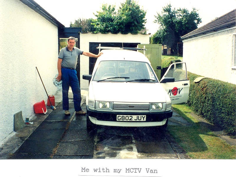 Bob with MCTV Van
